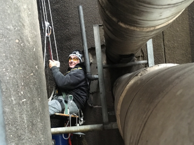 Rope Access in Tight Space